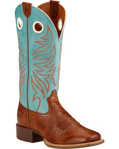 Women's Square Toe Boots - Size 8 M - Country Outfitter