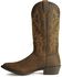 justin stampede western apache cowboy boot