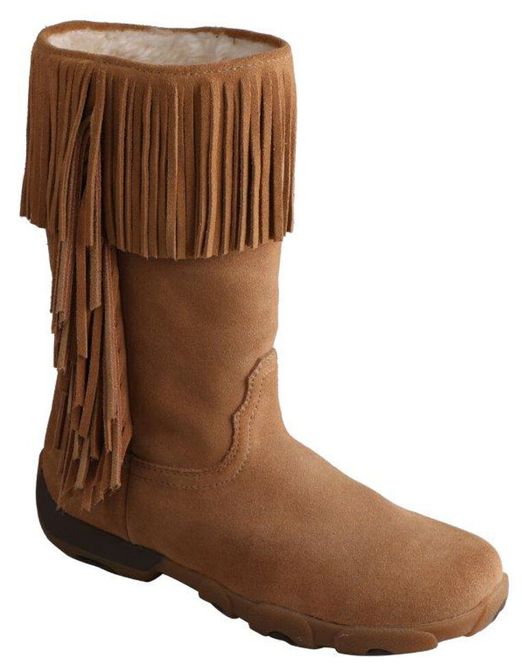 twisted x fringe shoes