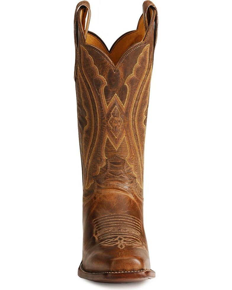 Justin Women's Rosebud Cowgirl Boots Square Toe Country Outfitter