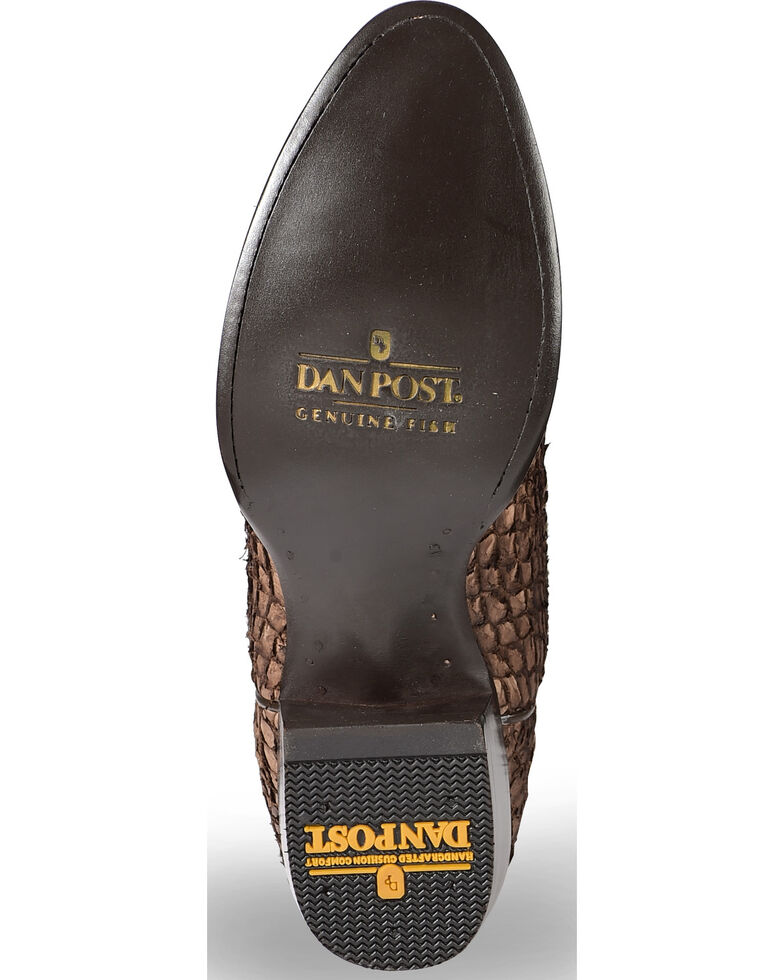 Dan Post Men's Chocolate Sea Bass Cowboy Boots Medium Toe Country Outfitter