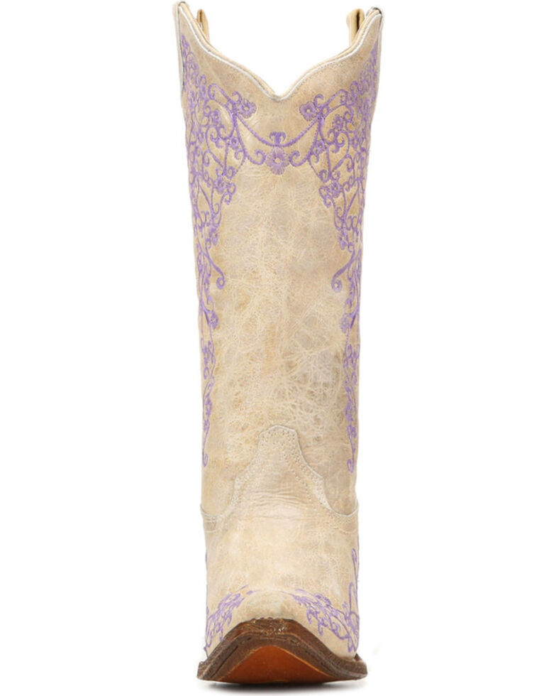 corral women's honey cowhide western boots