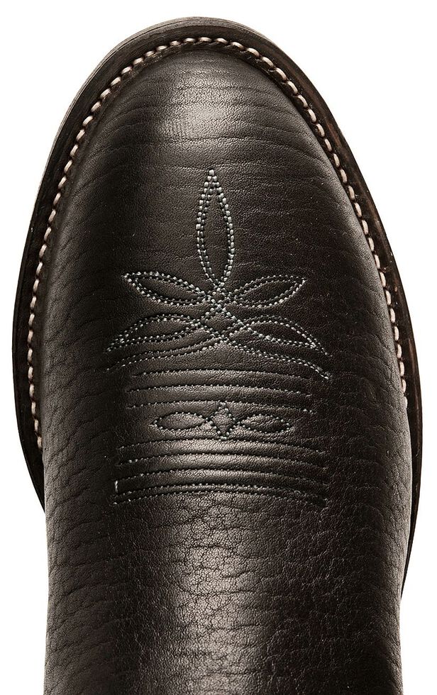 tony lama black bullhide stockman boots