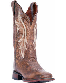 womens square toe boots size 8
