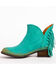 circle g turquoise booties