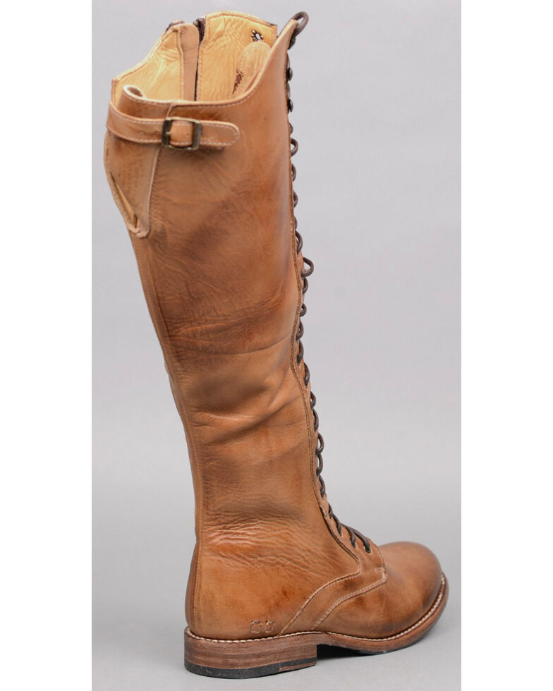 Bed Stu Women's Della Tall Lace-Up Boots - Round Toe - Country Outfitter