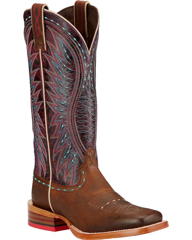 ariat vaquera saddle tan