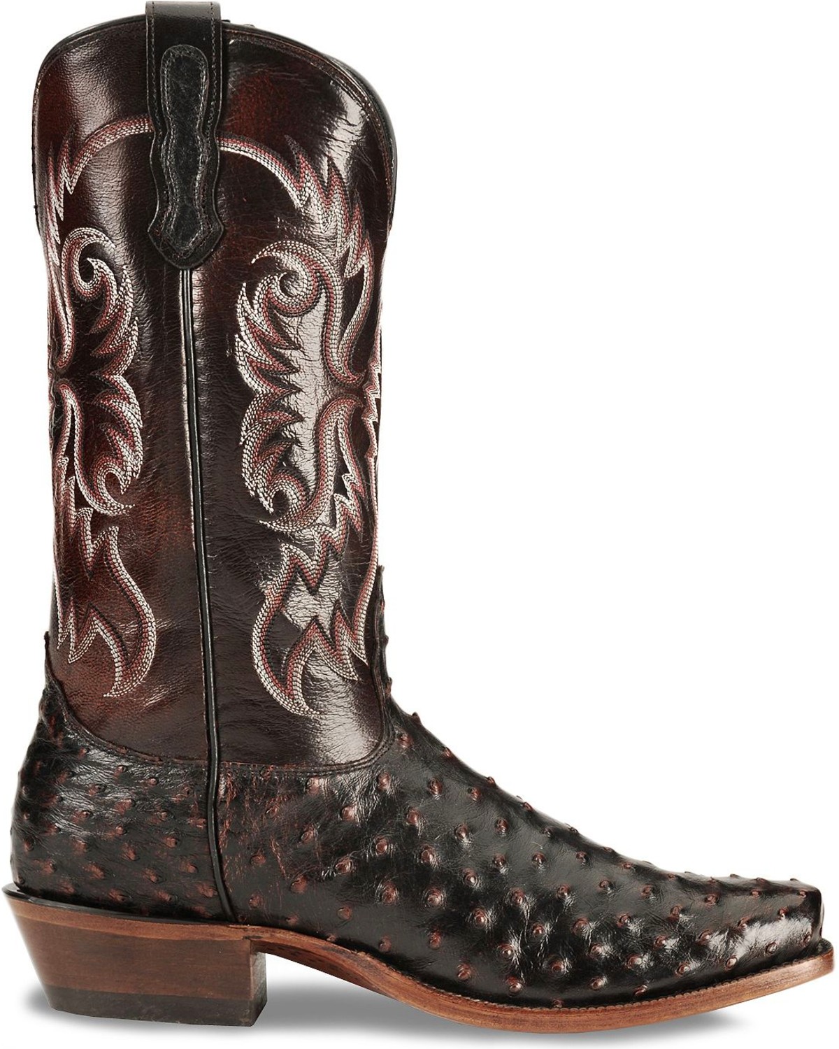 black cherry mens boots