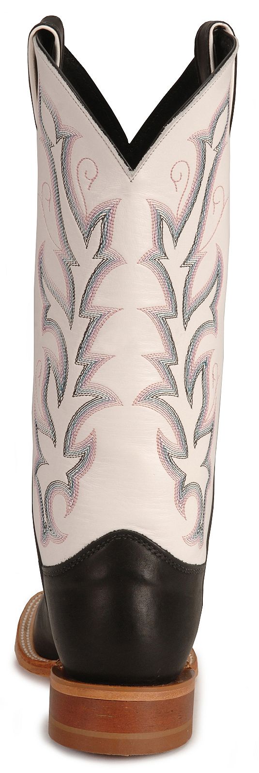 Justin Bent Rail Women's 13" Albany Black Cowgirl Boots Square Toe