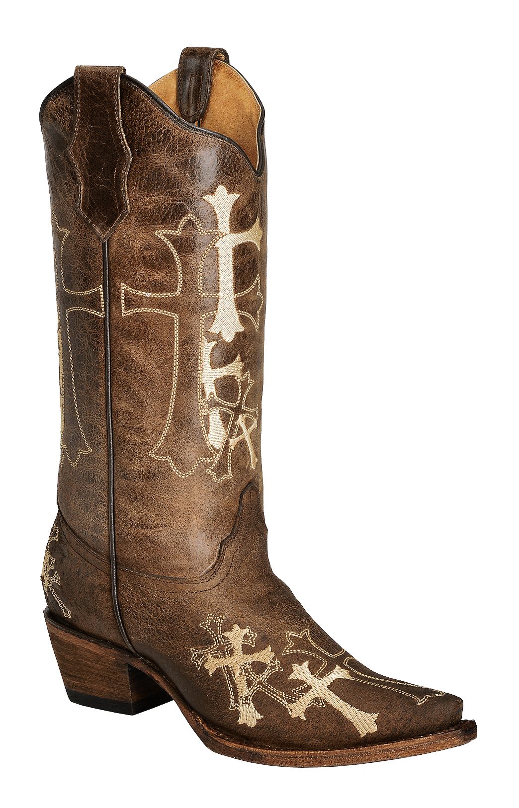 beige cowboy boots ladies