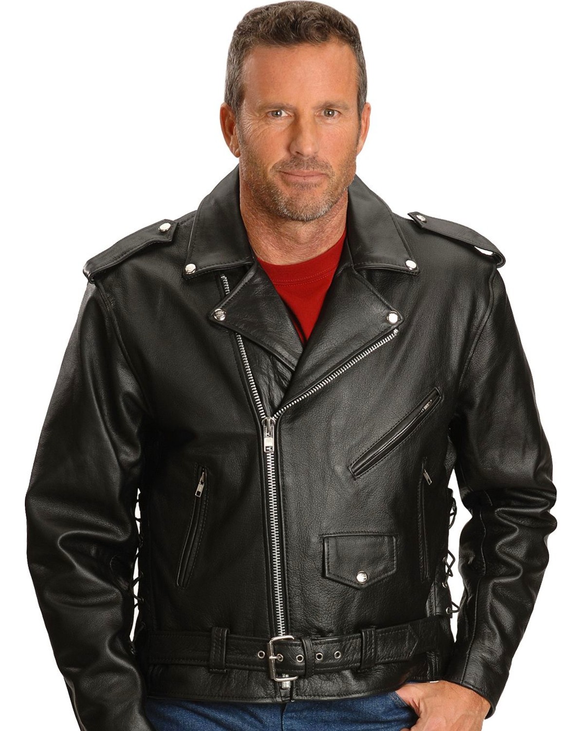 Interstate Leather Motorcycle Jacket Country Outfitter