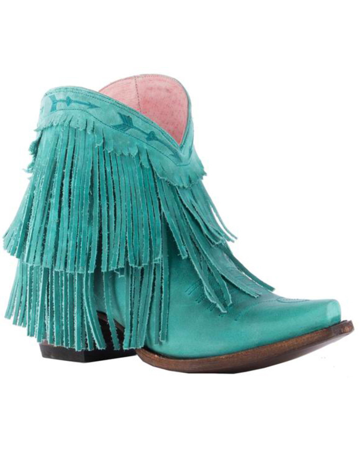 x junk gypsy fringe over the knee western boot