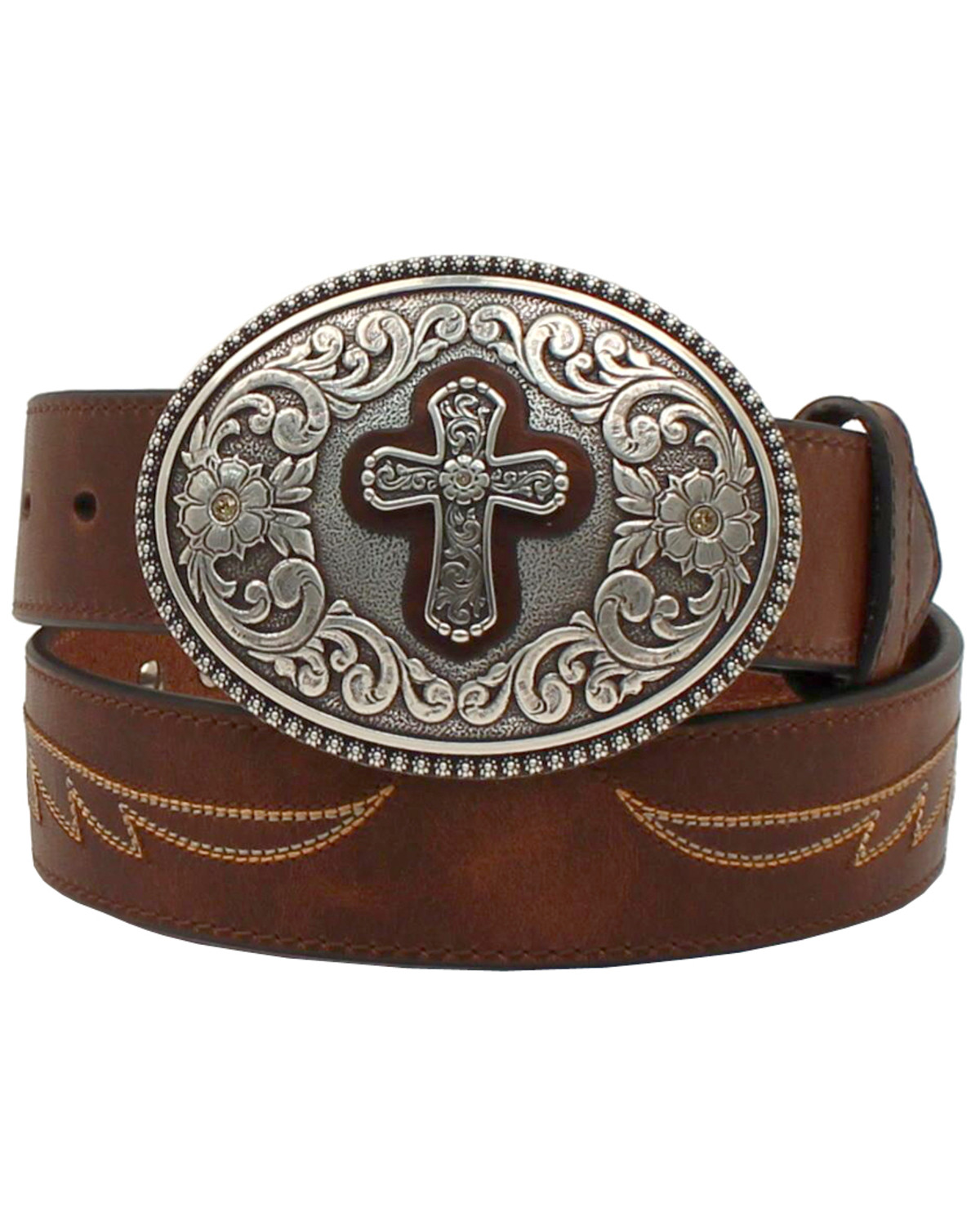 Ariat Cross Buckle Western Belt Country Outfitter