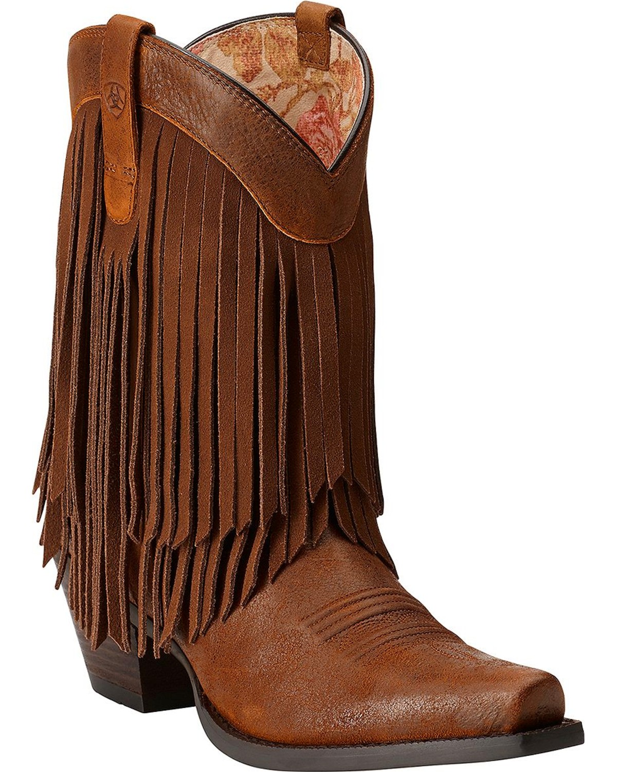 Ariat Gold Rush Fringe Cowgirl Boots Snip Toe Country Outfitter