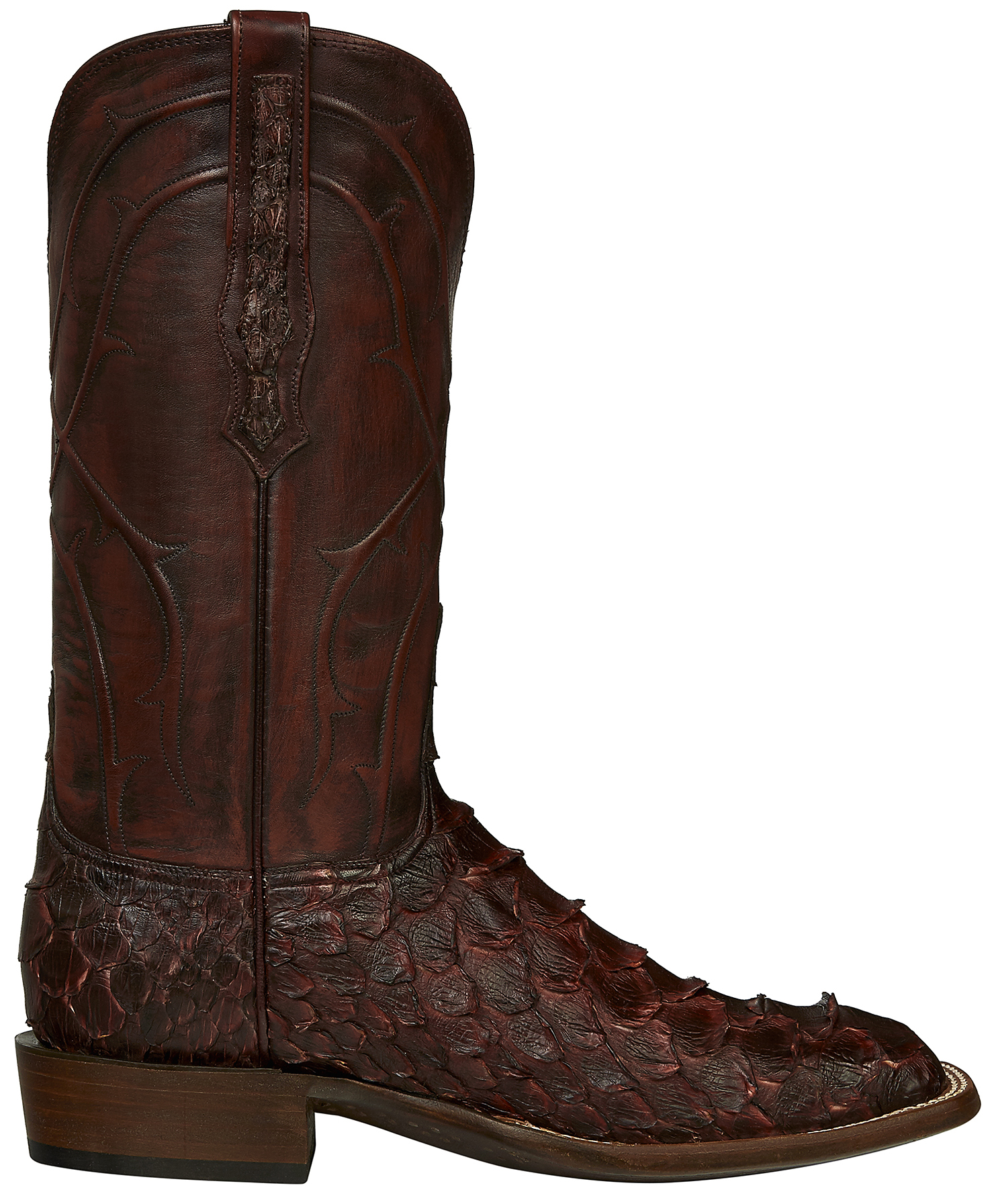 lucchese mens python boots