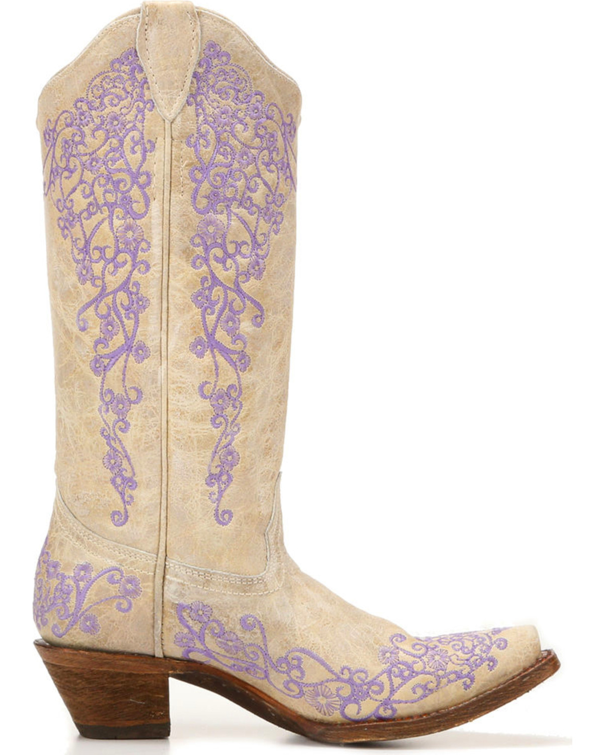 white womens cowgirl boots
