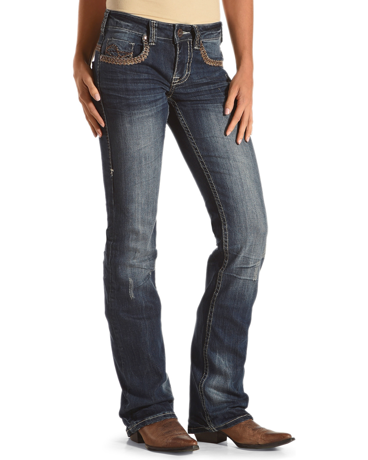 Cowgirl Tuff Womens Wild Wooly Rides Again Jeans Country Outfitter