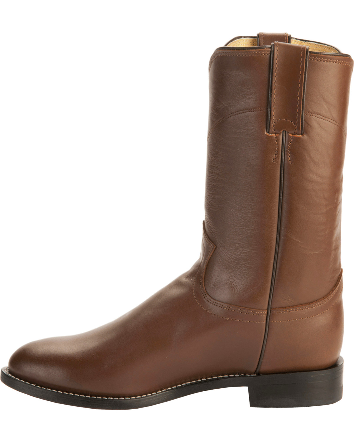 justin boots round toe boots