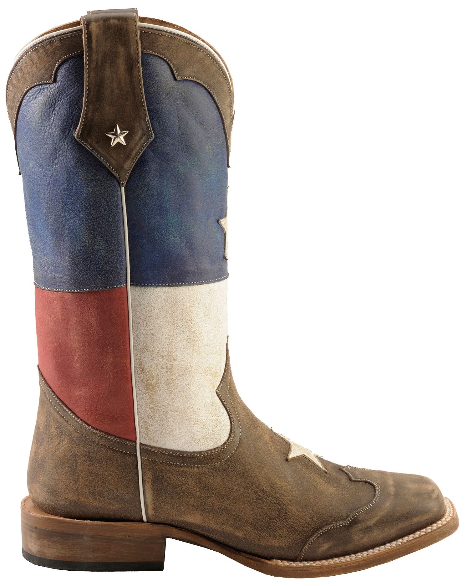 Roper Texas Flag Cowboy Boots - Square Toe - Country Outfitter