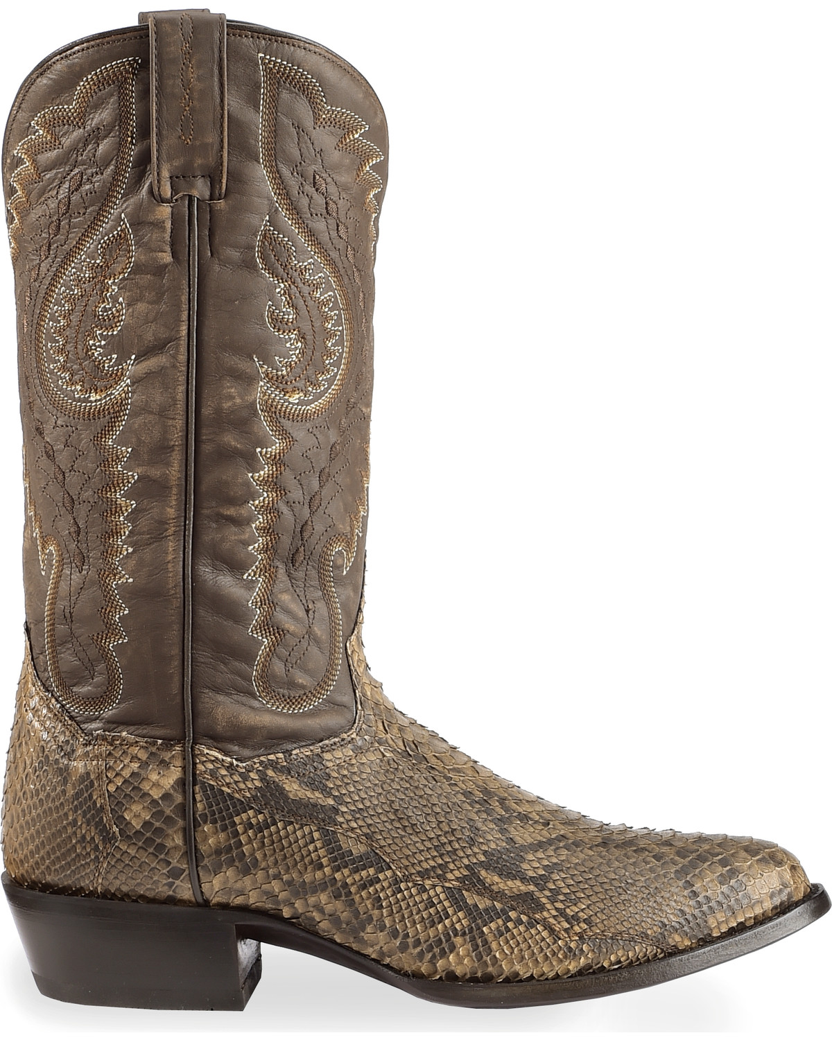 dan post python cowboy boots