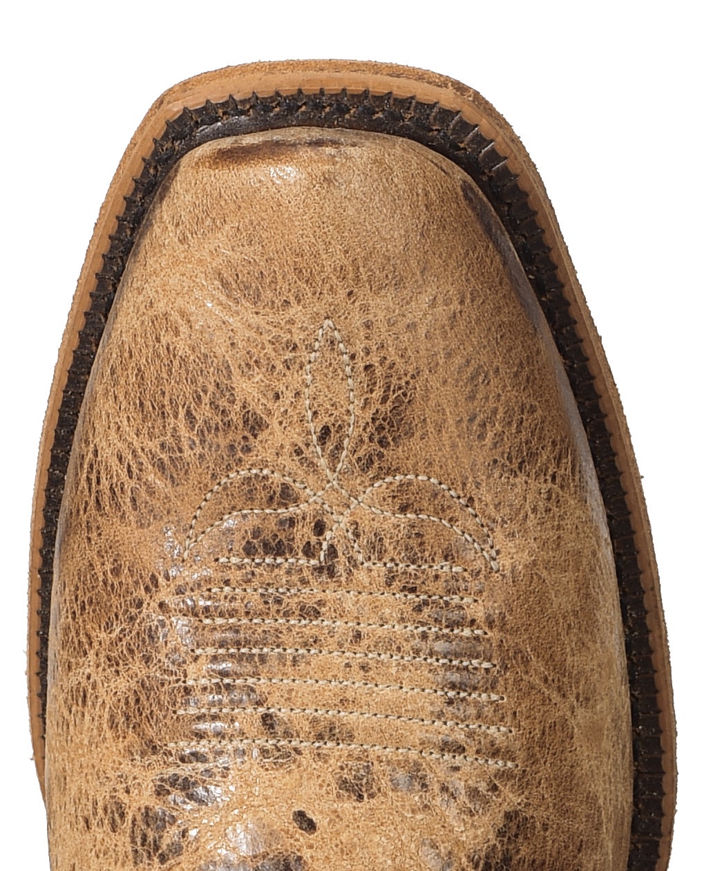 Justin Men's Distressed Cowboy Boots Narrow Square Toe Country