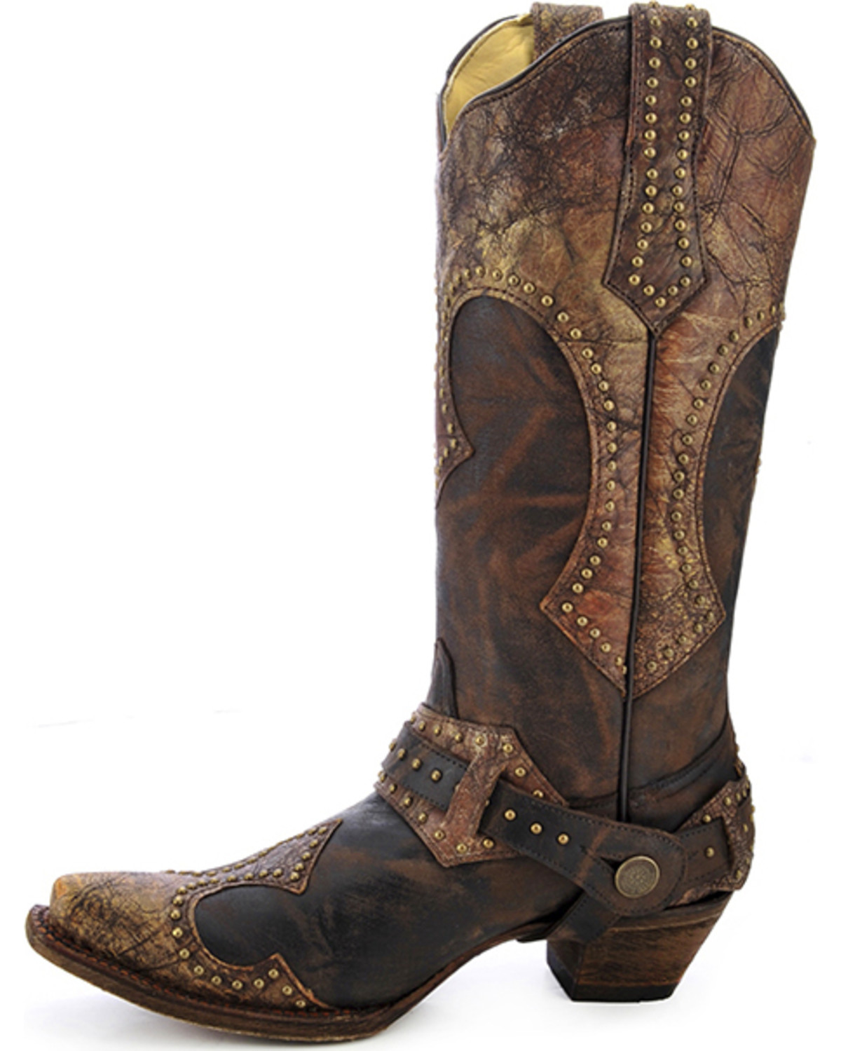 cowboy boot harness straps