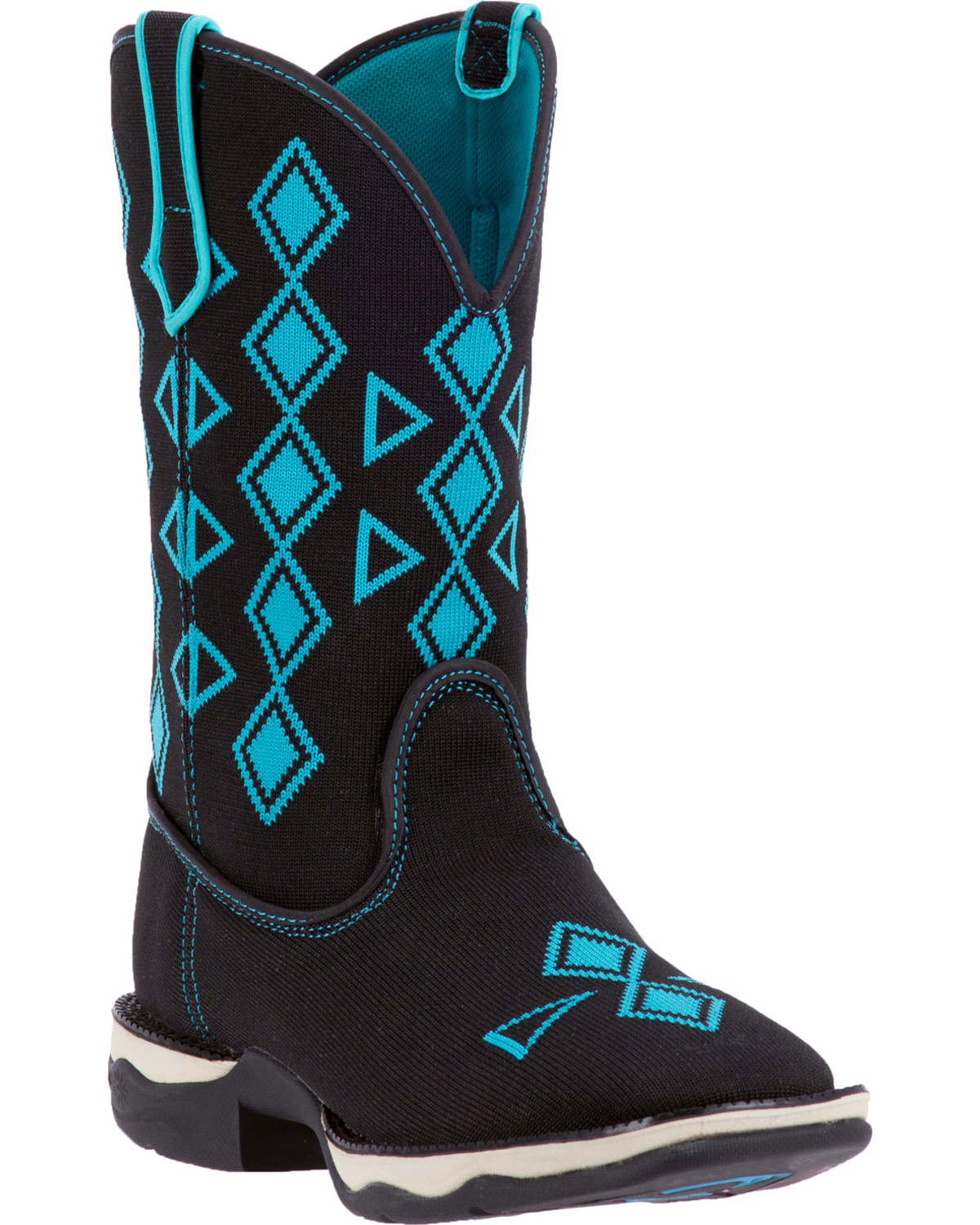 Laredo Women's Venturer Performair Woven Western Boots Square Toe
