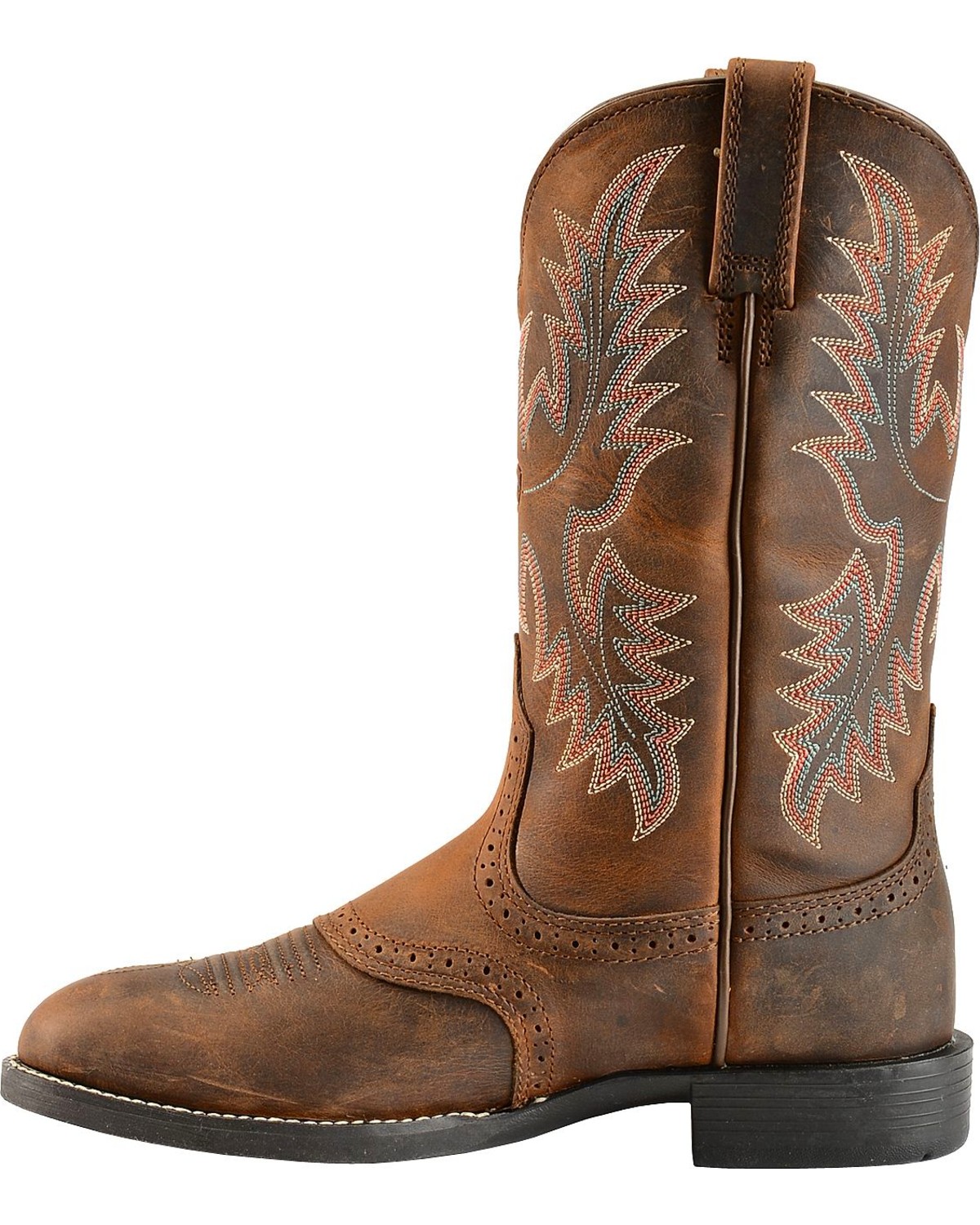 round tip cowgirl boots