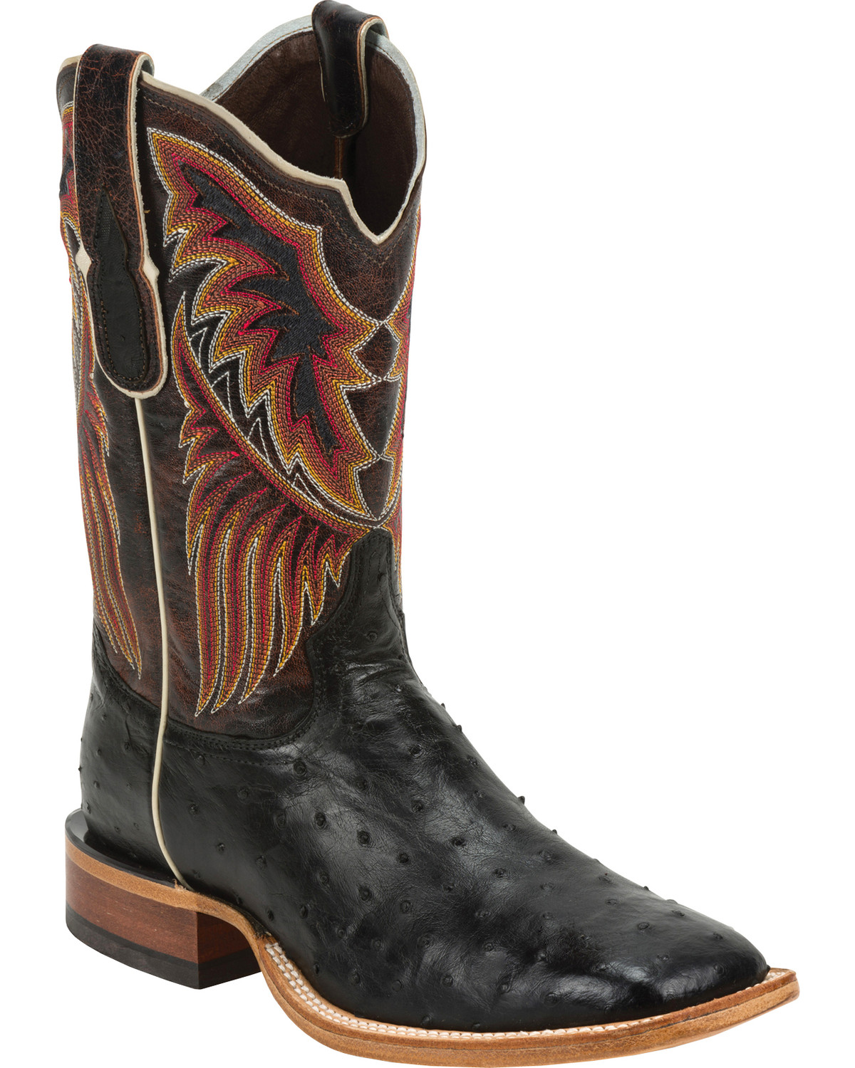 tony lama ostrich skin cowboy boots