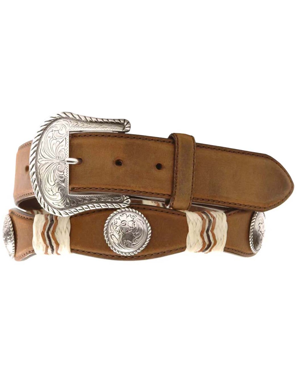 tony lama leather belt