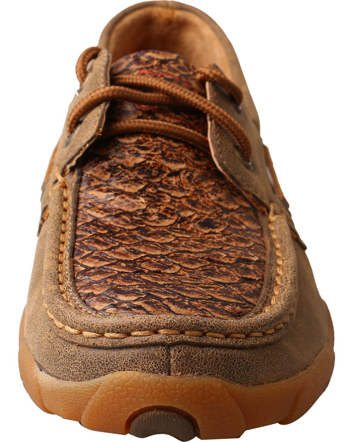 twisted x women's embroidered filigree driving mocs