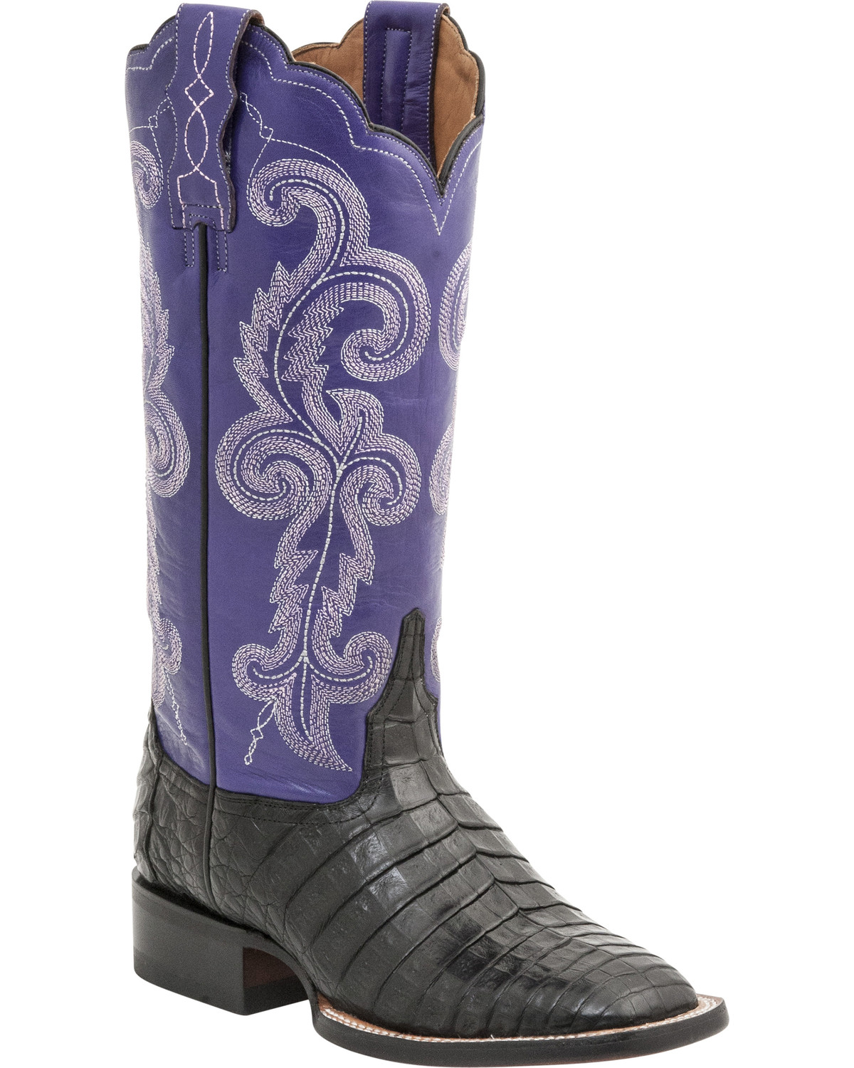 Lucchese Handmade 1883 Women's Annalyn Ultra Caiman Belly Boots