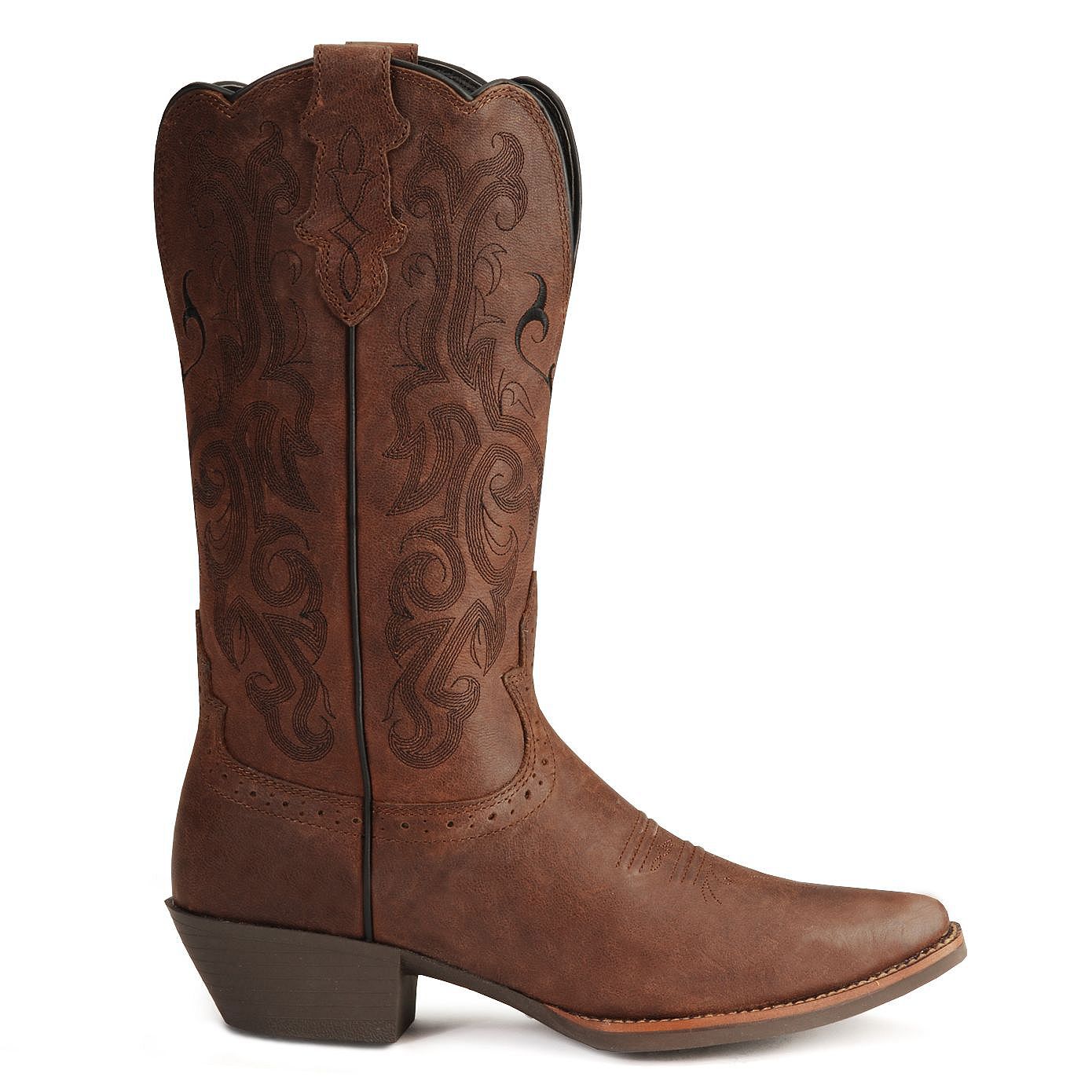 cowboy boots rubber sole