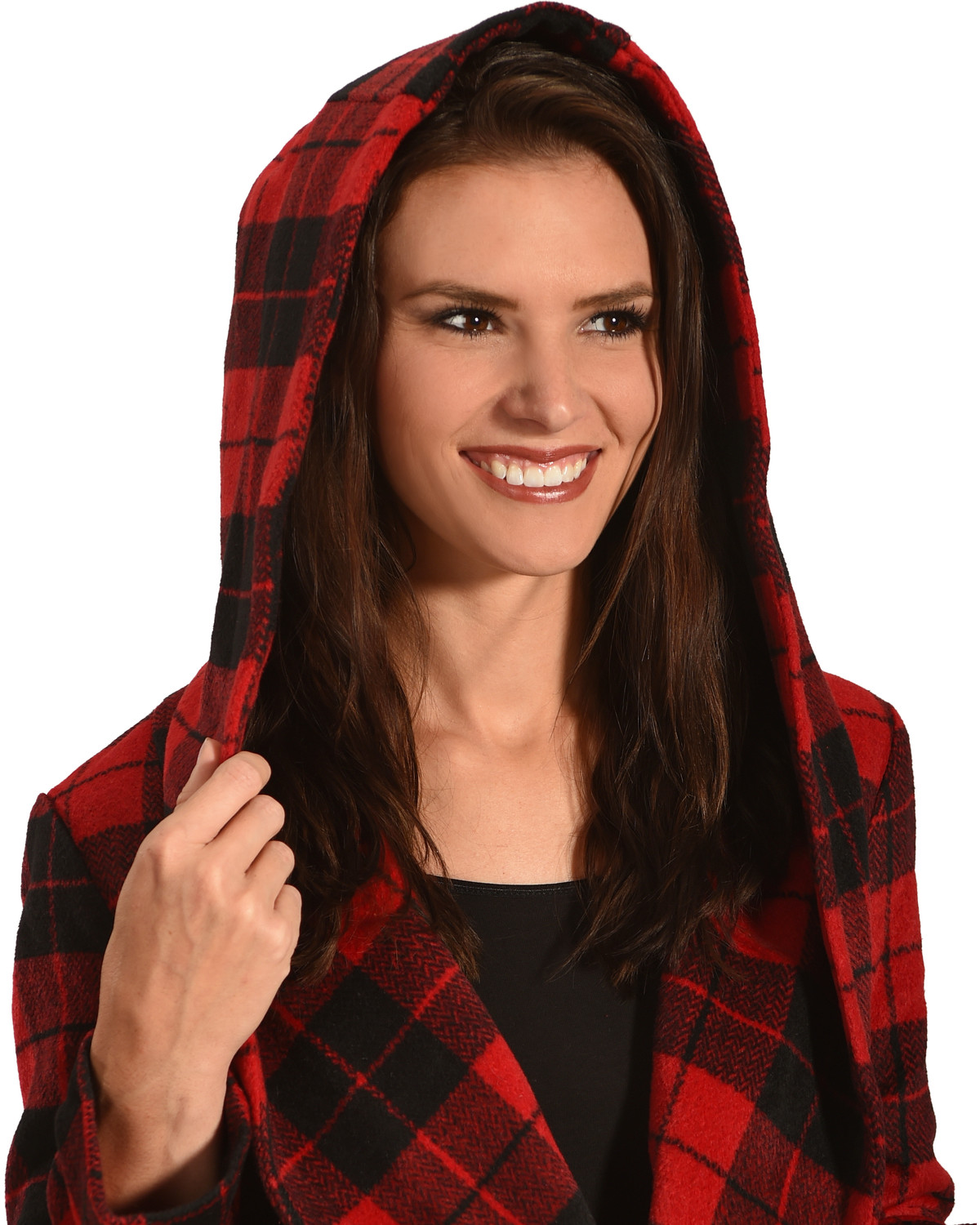 Jack Women's Stanley Buffalo Plaid Wrap Coat Country Outfitter