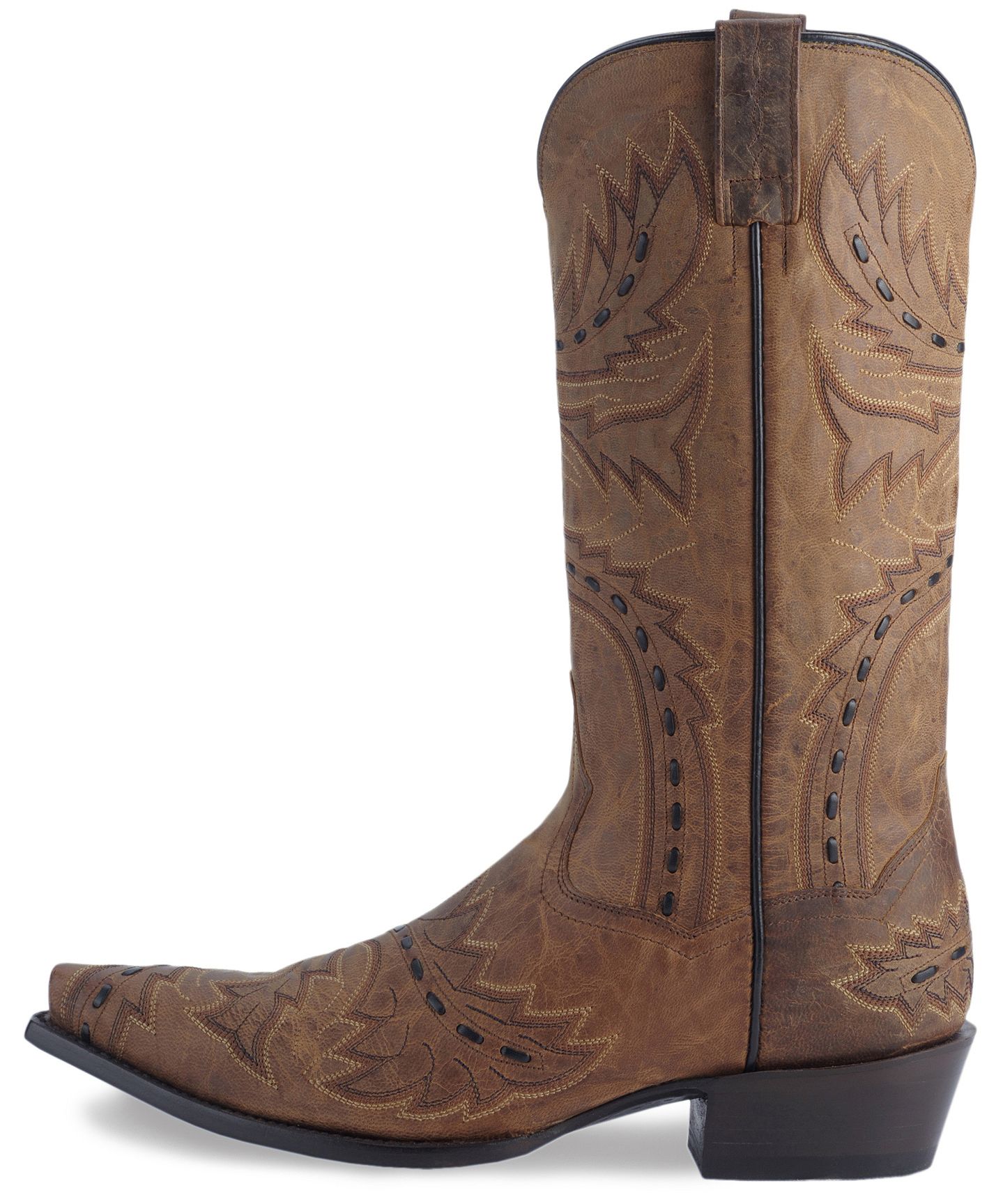Dan Post Side Winder Distressed Cowboy Boots Country Outfitter