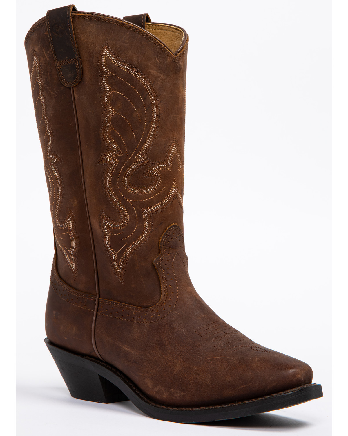 Shyanne Women’s 11” Brown Western Boots - Square Toe - Country Outfitter