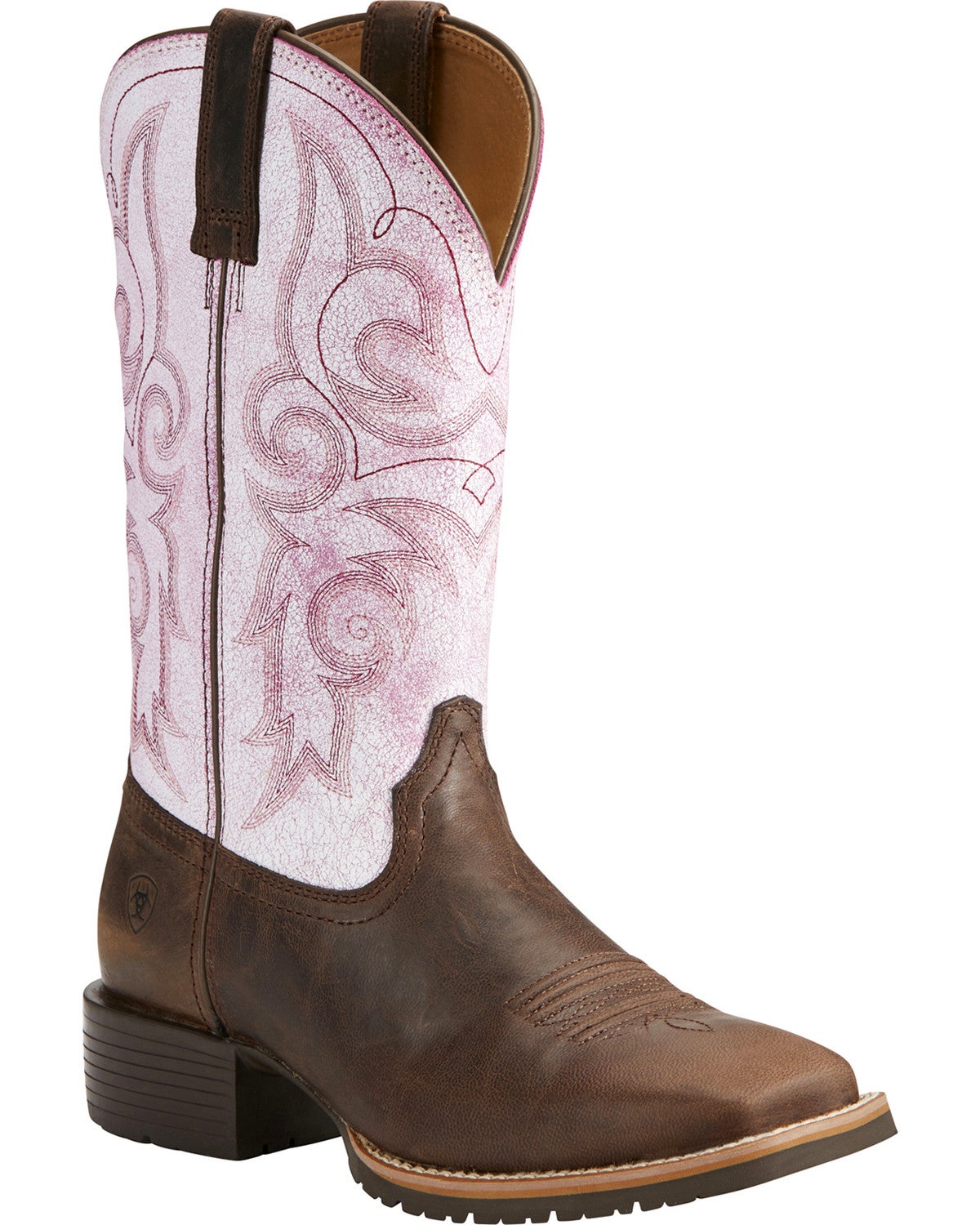 Ariat Women's Hybrid Rancher Cowgirl Boots Square Toe Country Outfitter