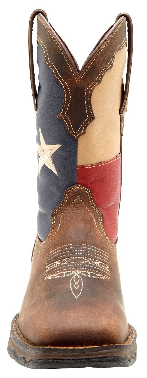 Durango Lady Rebel Texas Flag Cowgirl Boots - Square Toe - Country