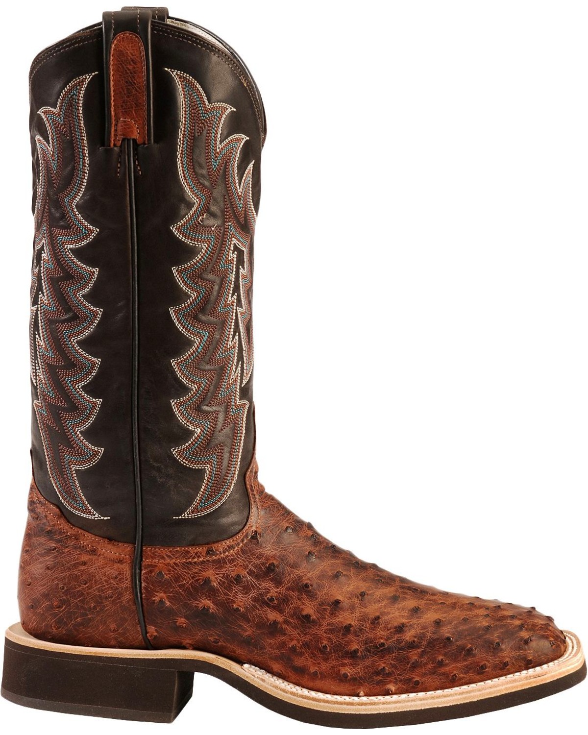 tony lama ostrich skin cowboy boots