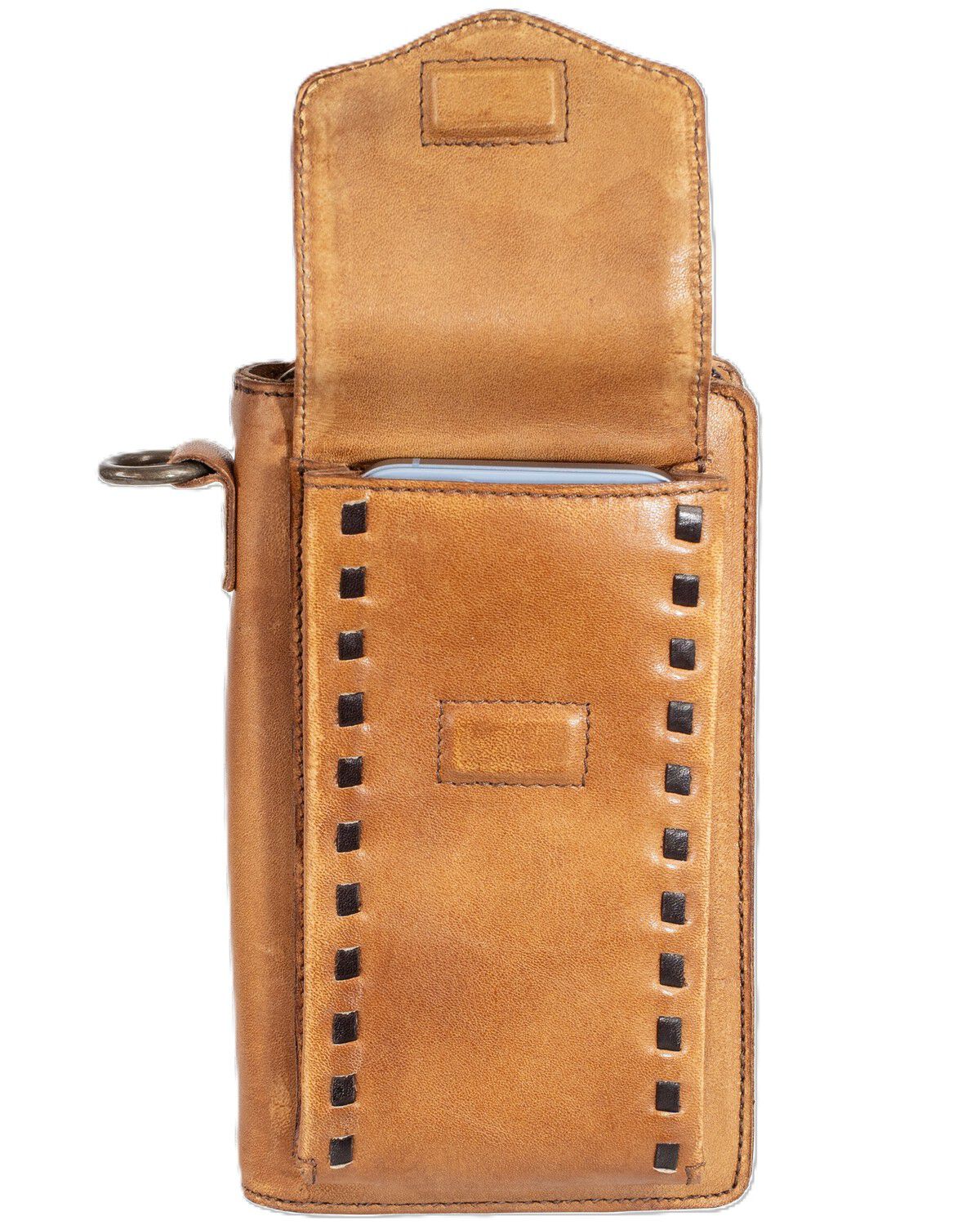 Image #2 - STS Ranchwear by Carroll Women's Bandera Quickdraw Crossbody Wallet, Caramel, hi-res