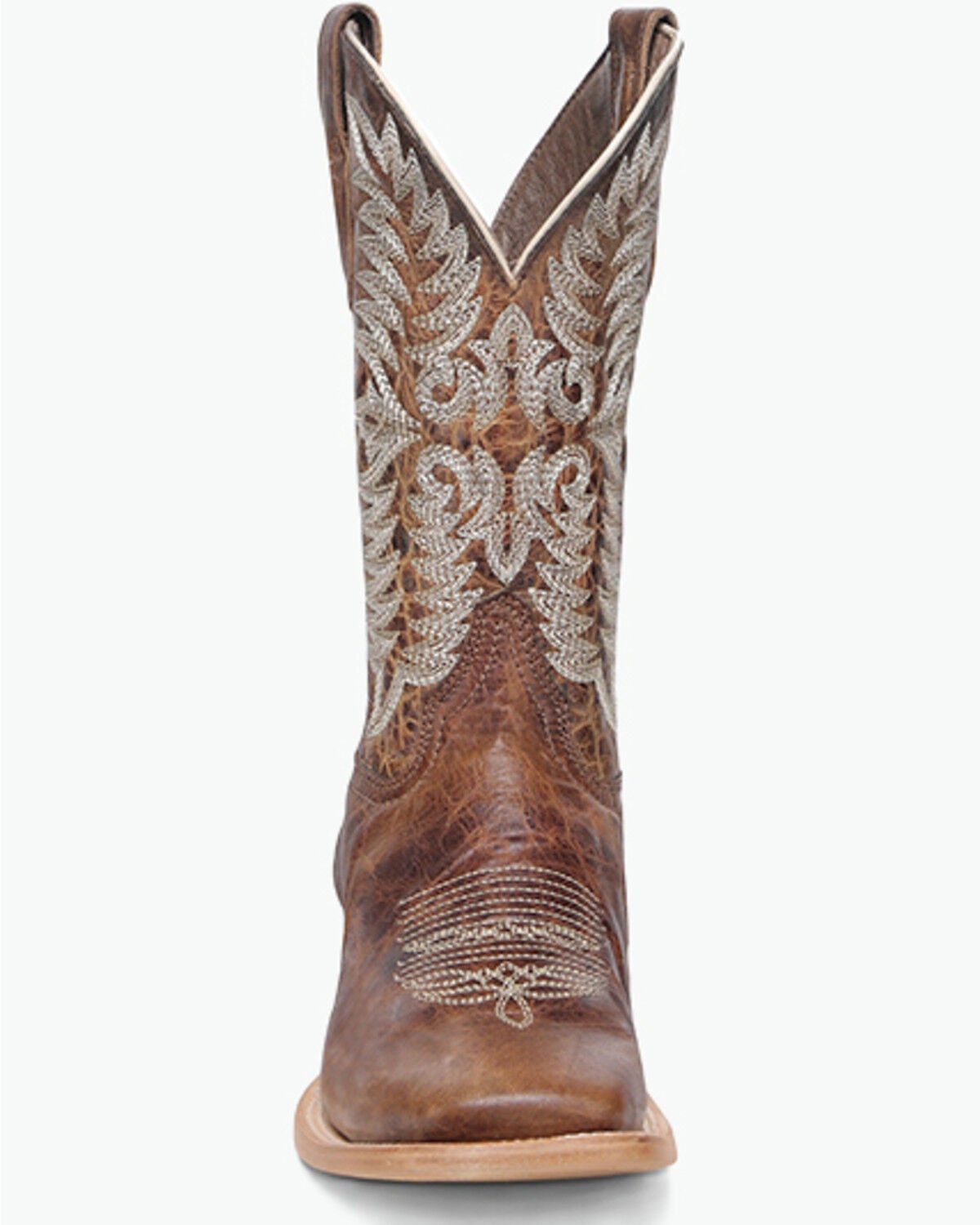 Image #3 - Circle G Men's Western Boots - Broad Square Toe, Tan, hi-res