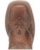Image #6 - Laredo Women's Dionne Western Boots - Broad Square Toe, Camel, hi-res