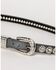 Image #3 - Shyanne Women's Rhinestone Thin Belt, Black, hi-res