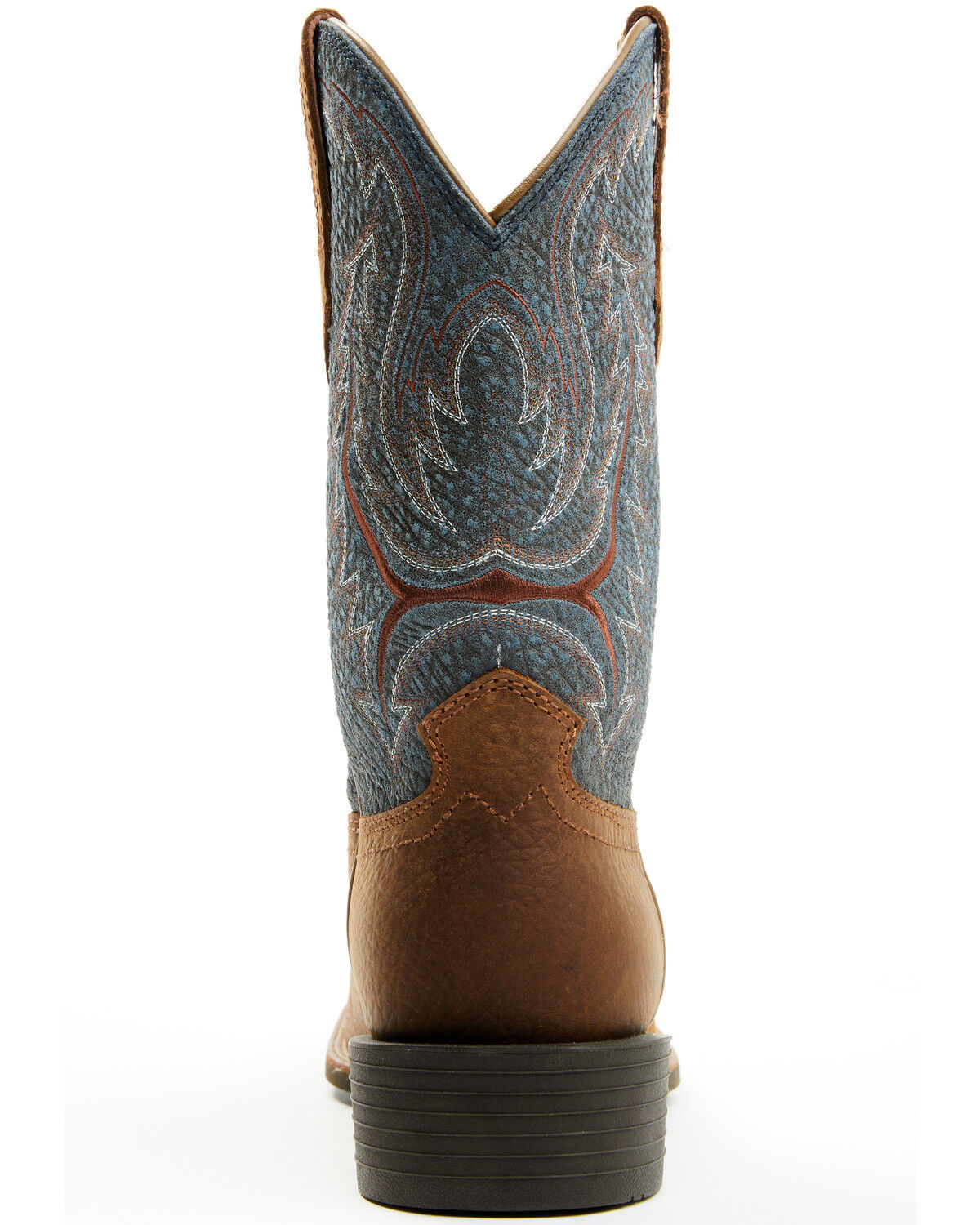 Image #5 - Cody James Men's Force Western Boots - Broad Square Toe, Blue, hi-res