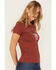 Image #2 - Idyllwind Women's Wild Spirit Graphic Trustie Tee, Brandy Brown, hi-res
