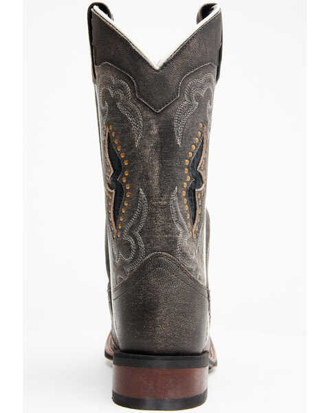 Image #5 - Laredo Women's Spellbound Western Performance Boots - Broad Square Toe, Brown, hi-res