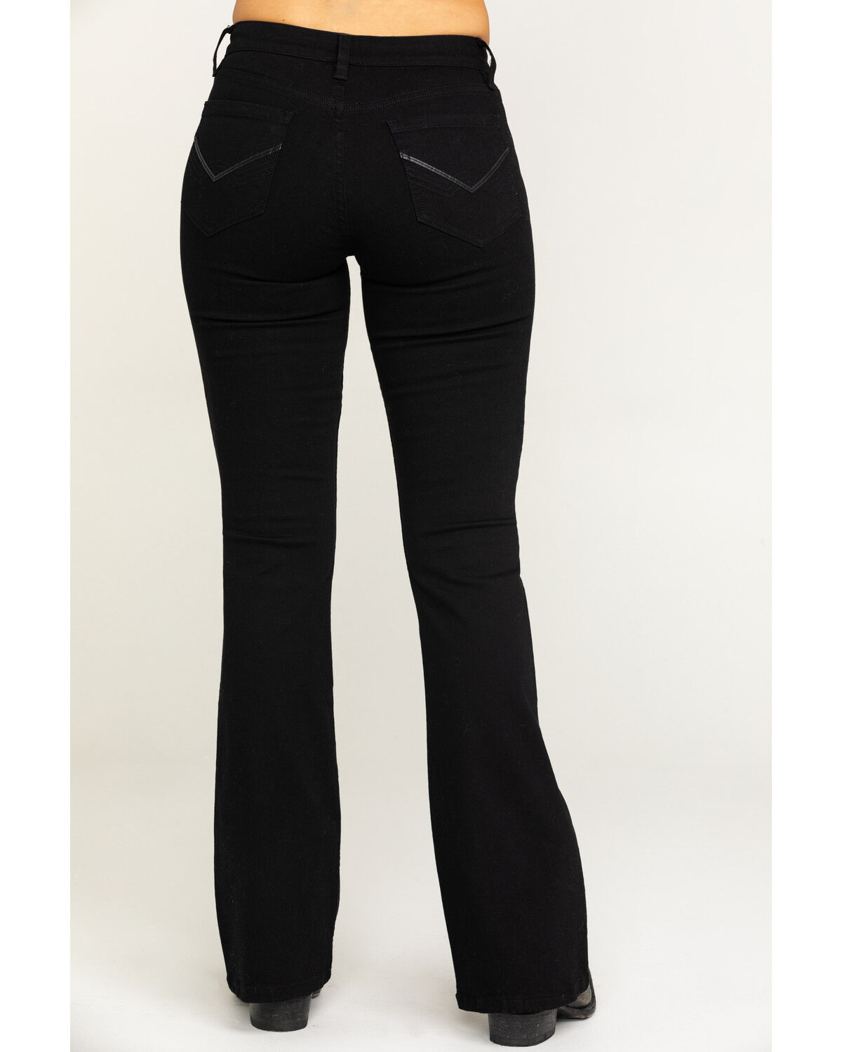 black bootcut jeans womens