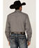 Image #4 - Roper Men's Solid Eagle Embroidered Long Sleeve Pearl Snap Western Shirt , Grey, hi-res