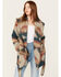 Image #1 - Cripple Creek Women's Southwestern Print Hooded Wrap Jacket, , hi-res