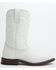Image #2 - Justin Women's Holland Western Boots - Round Toe, White, hi-res
